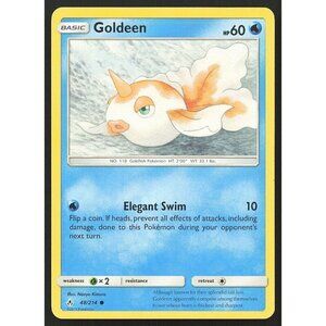 Goldeen 48/214 Pokemon  Common SM: Unbroken Bonds MP